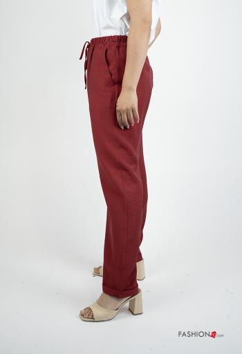 Pantalones con bolsillos con elástico - ph 3