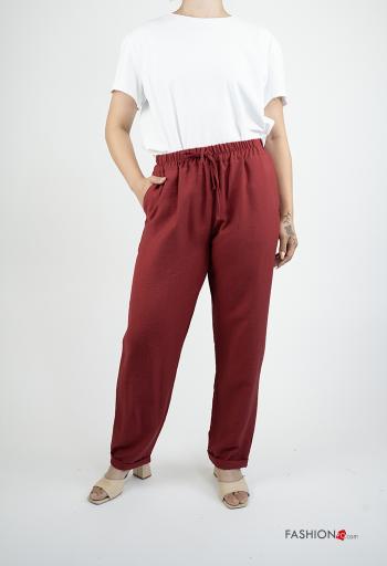 Pantalones con bolsillos con elástico - ph 5