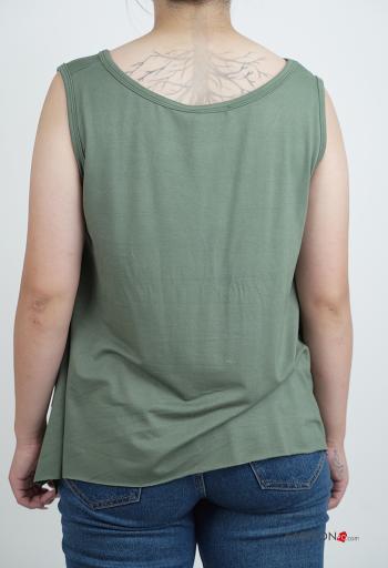 sleeveless crew neck Tank-Top - ph 2