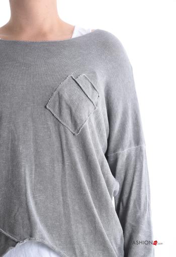 Strickpullover aus Baumwolle - ph 4