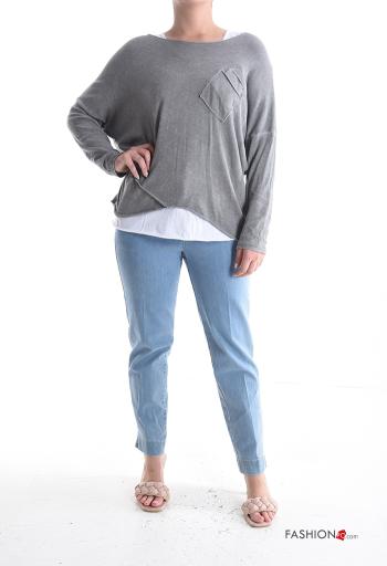 Strickpullover aus Baumwolle - ph 5