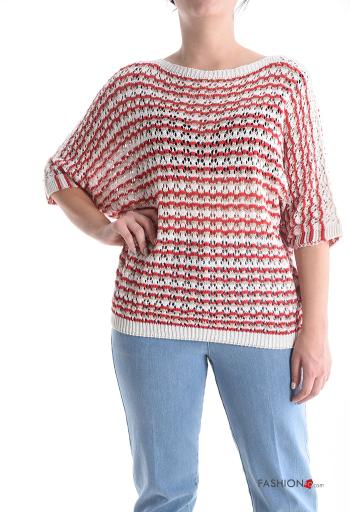 Strickpullover aus Baumwolle