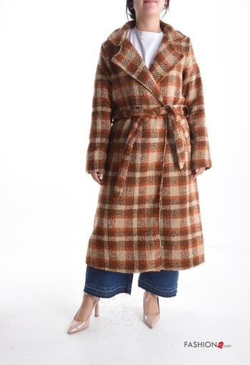 Mantel aus Wollmischung