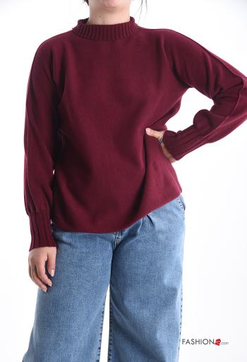 Maglione maniche lunghe a collo alto - ph 1