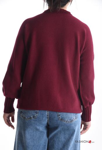 Maglione maniche lunghe a collo alto - ph 2