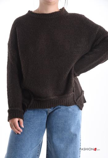 Maglione in Misto Lana maniche lunghe girocollo - ph 1