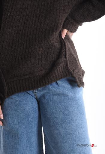 Maglione in Misto Lana maniche lunghe girocollo - ph 4