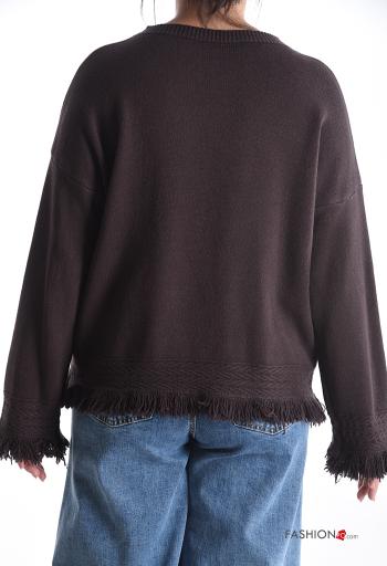 Lässiges Strickpullover - ph 2