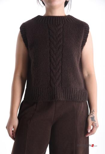 Maglione senza maniche girocollo - ph 1