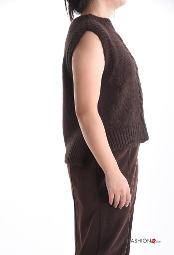Maglione senza maniche girocollo - ph 3