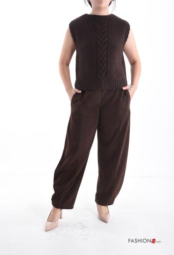 Maglione senza maniche girocollo - ph 5