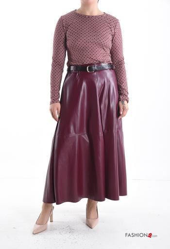 T-shirt à manches longues col rond à Imprimé Géométrique - ph 5