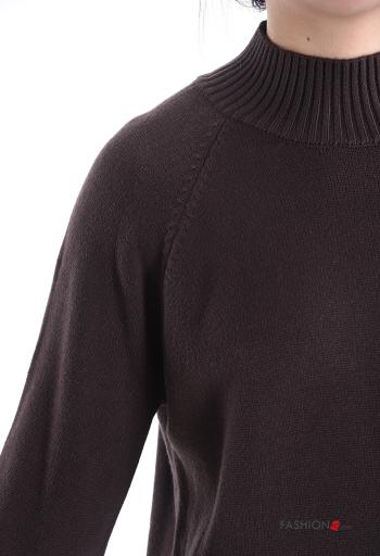 Pull manches longues à col roulé - ph 4