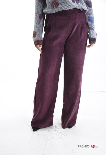 Pantalon wide leg avec poches avec élastique - ph 1