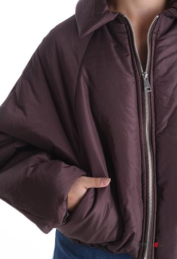 Piumino in Cotone con colletto con fodera con tasche con zip - ph 4