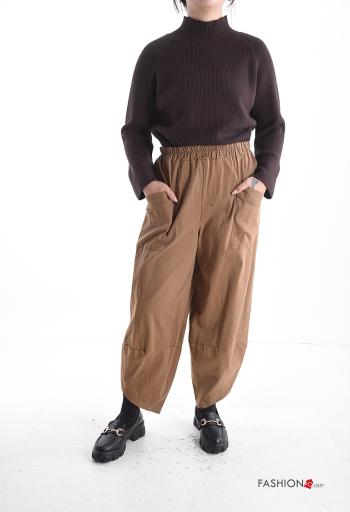 Pull Côtelé manches longues à col roulé - ph 5