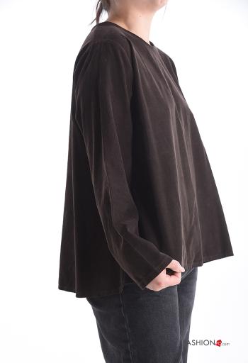 Jersey de Algodón manga larga cuello redondo con botones - ph 3