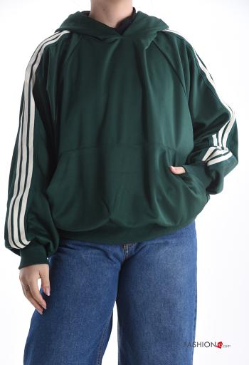 Sudadera de Algodón manga larga con bolsillos con capucha - ph 1