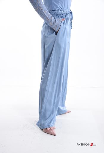 wide leg Trousers with elastic - ph 3