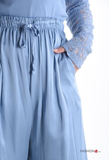 wide leg Trousers with elastic - ph 4