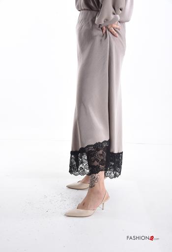 Saia renda cetim com elástico - ph 3