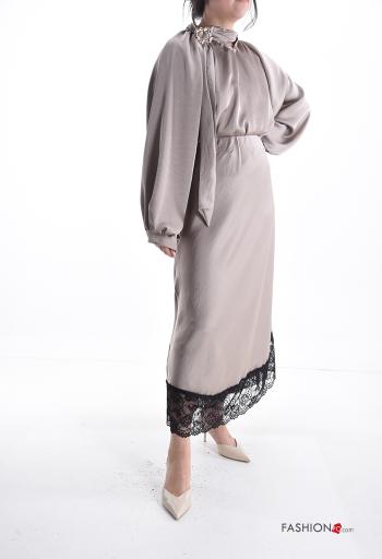 Saia renda cetim com elástico - ph 5