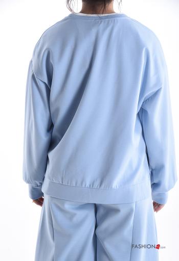 Sweatshirt manga comprida gola redonda - ph 2