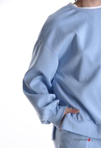Sweatshirt manga comprida gola redonda - ph 4