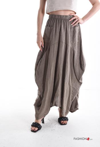 Linen Skirt