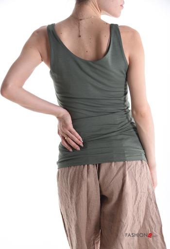 sleeveless crew neck Tank-Top - ph 2