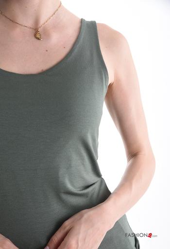 sleeveless crew neck Tank-Top - ph 4