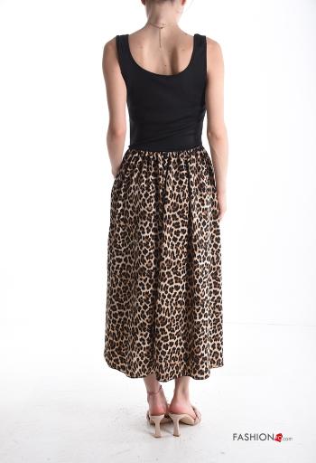 Abito senza maniche girocollo con tasche - ph 2