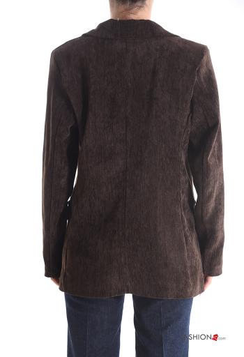 lange ärmel Blazer mit Knöpfen mit Futter - ph 2