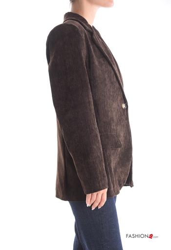 lange ärmel Blazer mit Knöpfen mit Futter - ph 3