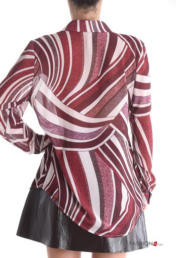 Camicia maniche lunghe con colletto con bottoni - ph 2