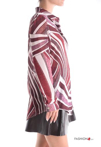 Camicia maniche lunghe con colletto con bottoni - ph 3