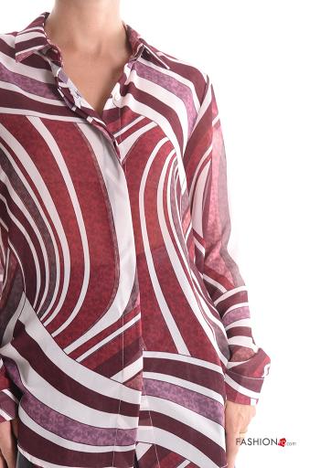 Camicia maniche lunghe con colletto con bottoni - ph 4
