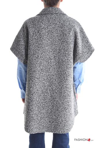 Smanicato maniche corte con tasche senza fodera - ph 2