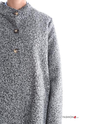 Cappotto maniche lunghe con bottoni senza fodera - ph 4