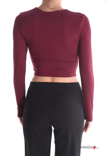 T-shirt à manches longues courte col rond manches longues - ph 2