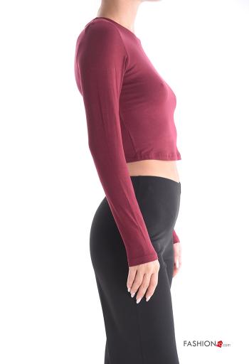 T-shirt à manches longues courte col rond manches longues - ph 3