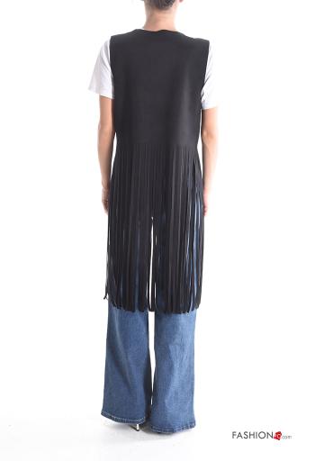 Embroidered Gilet with fringe - ph 2