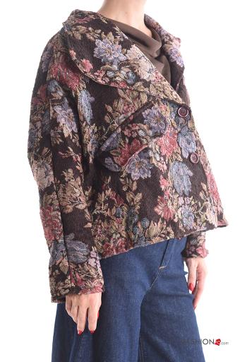 Cappotto in Cotone con colletto con bottoni senza fodera - ph 3