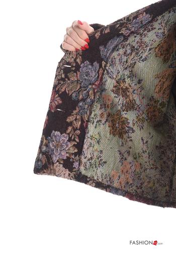 Cappotto in Cotone con colletto con bottoni senza fodera - ph 6