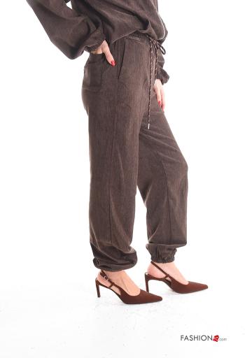 Pantalone con tasche con elastico - ph 3