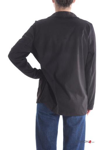 Giacca maniche lunghe senza fodera con bottoni con tasche - ph 2