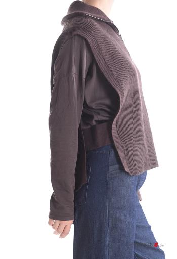 Smanicato costine con colletto con zip - ph 3