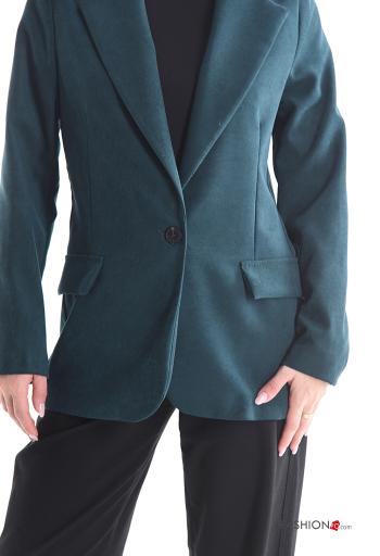 Blusão manga comprida com botões com forro - ph 4