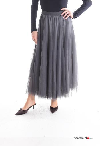 Gonna tulle a ruota con elastico - ph 1