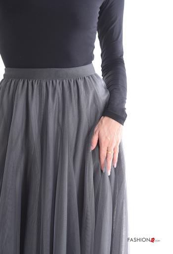 Gonna tulle a ruota con elastico - ph 4